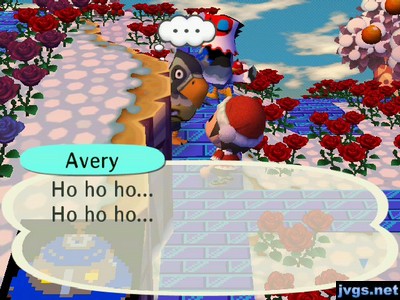 Avery: Ho ho ho... Ho ho ho...