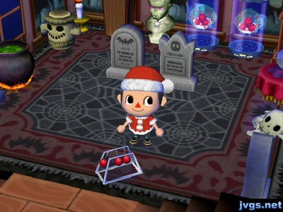 An executive toy on display in my creepy themed upstairs room.