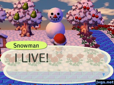 Snowman: I LIVE!
