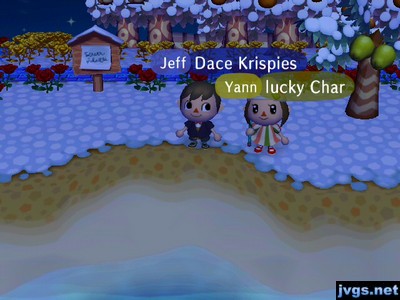 Jeff: Dace Krispies. Yann: Lucky Char.