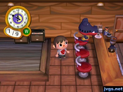 Del, still in the Roost, hours later.