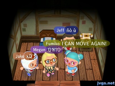Fumiko: I CAN MOVE AGAIN!