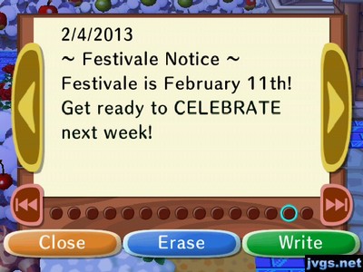 ~Festivale Notice~ Festivale is February 11th! Get ready to CELEBRATE next week!