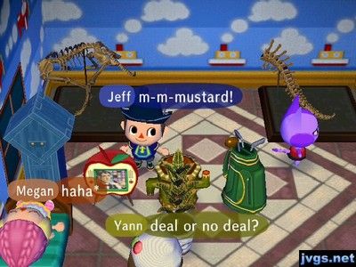 Jeff: M-m-mustard!