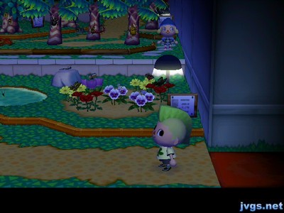 Megan tries to hide in the bug room.