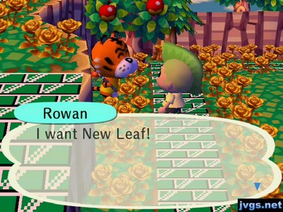 Rowan: I want New Leaf!