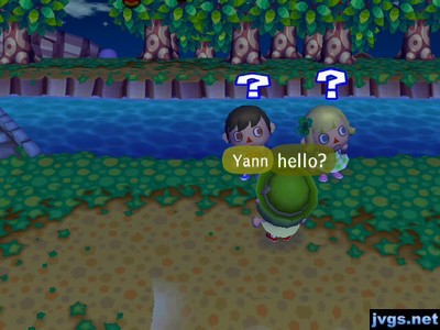 Jeff and Megan use the curiosity emotion as Yann says "Hello?"