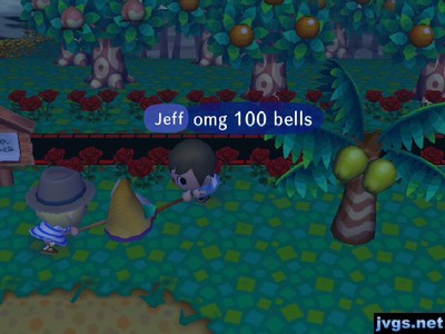 Jeff, swinging his net: omg 100 bells!