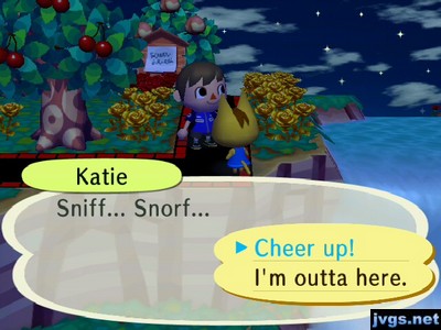 Katie: Sniff... Snorf...
