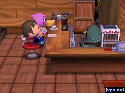 Me and Phyllis enjoying coffee in the Roost.