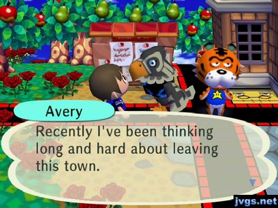 Avery: Recently I've been thinking long and hard about leaving this town.