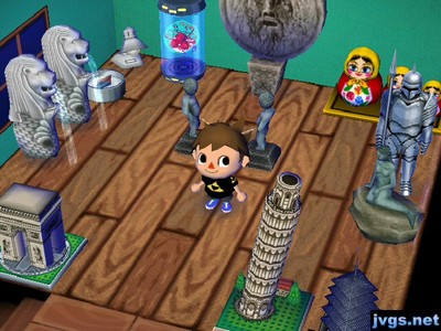 My room of Gulliver items, now with my new Metroid.