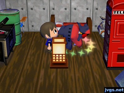 Del flips as he takes some medicine.