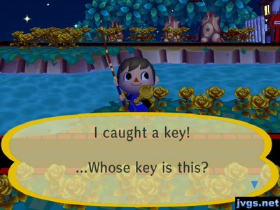 I caught a key! ...Whose key is this?