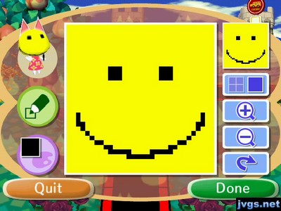 A smiley face design I made.