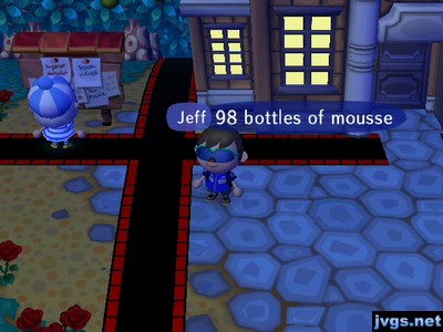 Jeff: 98 bottles of mousse.