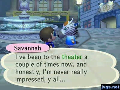 Savannah: I've been to the theater a couple of times now, and honestly, I'm never really impressed, y'all...