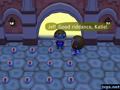 Jeff: Good riddance, Katie!