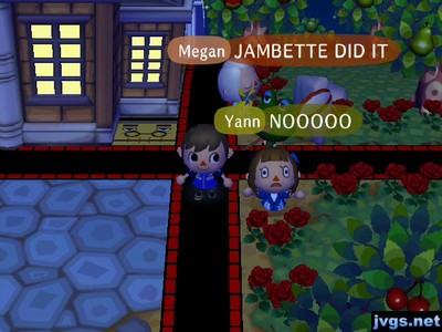 Yann, in a pitfall: NOOOOO!