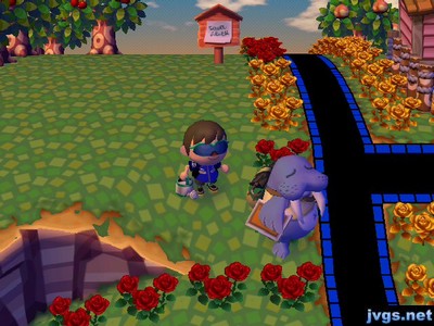 Wendell walking around town.