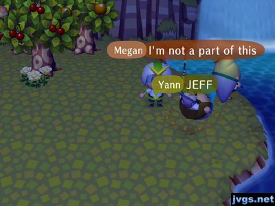 Yann flips out of a pitfall.