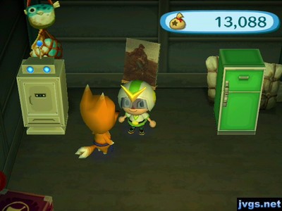 Inside Crazy Redd's shop.