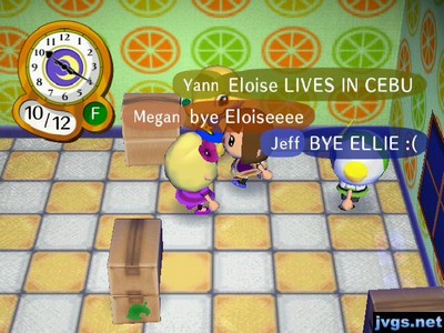 Megan: Bye Eloiseeee!