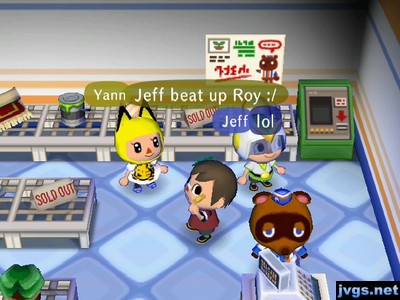 Yann: Jeff beat up Roy. :/