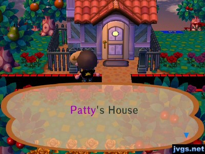 Sign on house: Patty's House