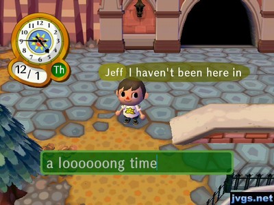 Jeff: I haven't been here in a loooooong time!