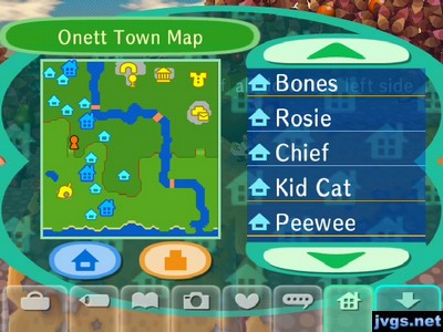Onett Town Map