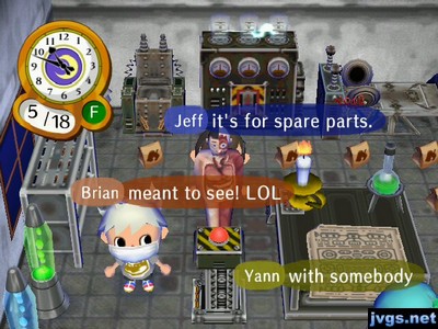 Jeff: It's for spare parts.