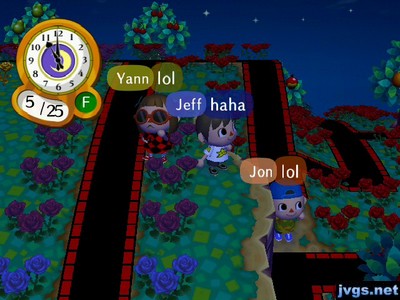 Jon, after just falling into a pitfall: LOL.