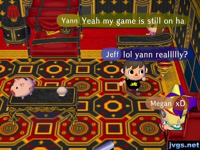 Yann: Yeah my game is still on ha. Jeff: LOL Yann, really?