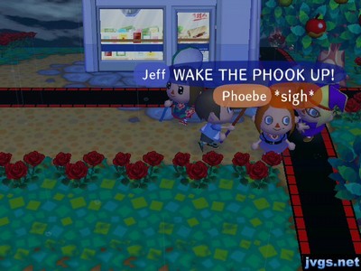 Jeff: WAKE THE PHOOK UP!