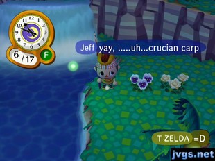 Jeff: Yay, .....uh...crucian carp.