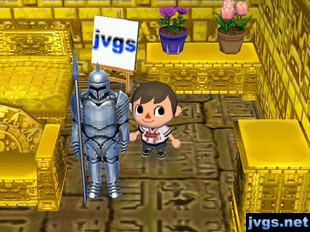 The plate armor (from Gulliver) as seen in my golden furniture room.