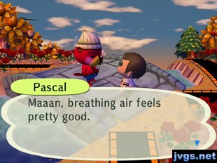 Pascal: Maaan, breathing air feels pretty good.
