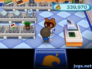 339,970 bells in my pocket after selling at Nook 'n' Go.