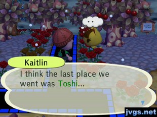 Kaitlin: I think the last place we went was Toshi...