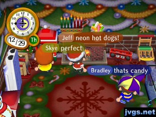 Jeff: Neon hot dogs! Bradley: That's candy.