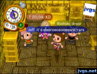 Bushido: droor. Jeff: It's dooroooaooeewwrrars.