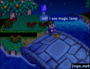 Jeff: I see magic lamp.