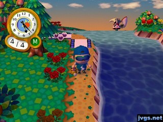 Antonio appears to walk on water.