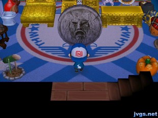 The Mouth of Truth I got from Gulliver in Animal Crossing: City Folk.