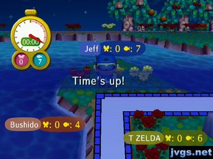 Jeff: 7 fish. Bushido: 4 fish. T Zelda: 6 fish.