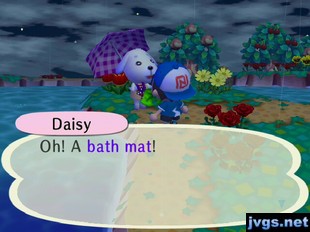 Daisy: Oh! A bath mat!