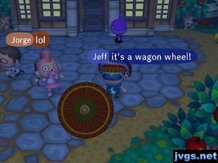 Jeff: It's a wagon wheel!