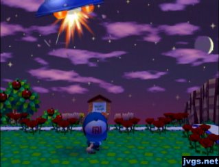 Shooting the UFO down for the first time in ACCF!