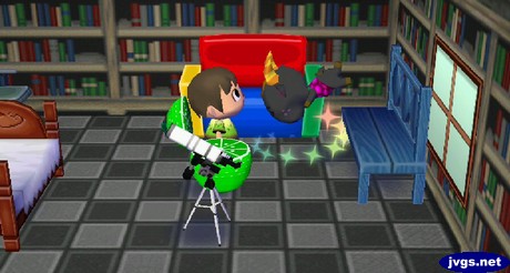 Nan takes a dose of cold medicine in ACCF.